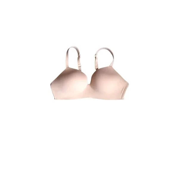 Cacique Beige Lightly Lined Tshirt No Wire Bra - Picture 2 of 7